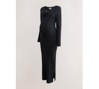 Next Robe de Grossesse en tricot à trou de serrure Noir XS (FR 36)
