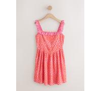 Next Robe d'été courte à volants Rose FR 48 Tall (EU 46 T)