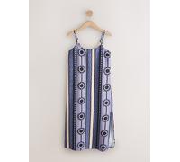 next Robe d'été mi-longue à enfiler bleu FR 56 (EU 54)