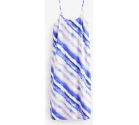 Next Robe d'été mi-longue à enfiler Teinture bleue de cravate 12