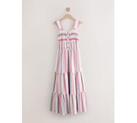 next Robe d'été mi-longue sans manches en jersey texturé pâle FR 46 Tall (EU 42 T)