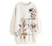 Next Robe écru / marine / opal / rose, Taille 110