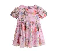 Next Robe écru / opal / prune / framboise, Taille 86