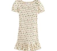 Next Robe écru / vert, Taille 48