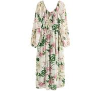 Next Robe émeraude / vert pastel / éosine / rose pastel, Taille 36