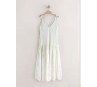 Next Robe en jersey à bretelles et taille basse pâle FR 40 (EU 38)