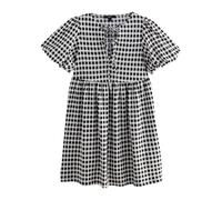 Next Robe gris clair / noir / blanc, Taille 38