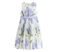 Next Robe 'Kew' crème / bleu roi / vert / kaki, Taille 104