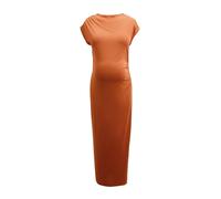 Next Rust Brown Maternity Short Sleeve Dress Rust Brown EU 38 (UK 10)