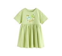 Next Robe menthe / kiwi / vert clair / noir, Taille 98