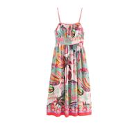 Next Robe menthe / sapin / homard / rose, Taille 46