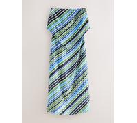 next Robe midi à bandeau et détail écharpe bleu FR 52 (EU 50)