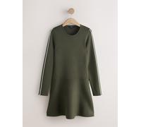 Next Robe mini à col rond et ourlet arrondi vert XS Reg (FR 36)