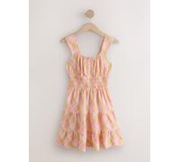 next Robe mini sans manches en jersey texturé Rose FR 34 (EU 32)