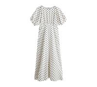 Next Robe noir / blanc, Taille 34