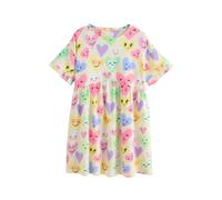 Next Robe opal / jaune clair / vert clair / rose clair, Taille 98