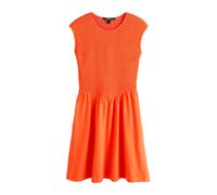 Next Robe courte en jersey froncé à mancherons Orange EU 48 (UK 20)