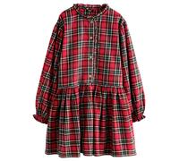 Next Robe sapin / rouge / lie de vin / blanc, Taille 166
