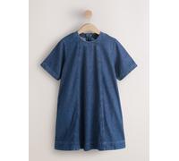 Next Robe t-shirt courte Bleu foncé de denim L Regular (EU 44-46)
