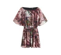 Next Robe vert foncé / rose ancienne / noir / blanc cassé, Taille 42