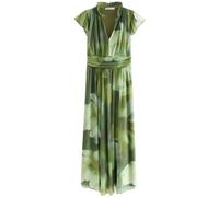 Next Robe vert / olive / vert clair, Taille 34