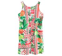 Next Robe vert / orange / rose / blanc, Taille 38