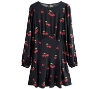 Next Robe vert / rouge / noir, Taille 38