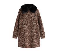 Next Robes en maille écru / marron / noir, Taille 4XL-5XL