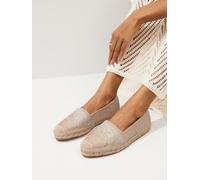 Next Rose Gold Forever Comfort Flat Espadrilles Shoes Rose Gold EU 38 W (UK 5)