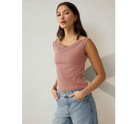 Next Rose Pink Boat Neck Vest