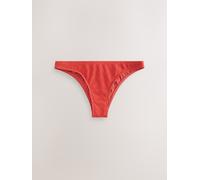 Next Rust Red Jacquard Triangle Bikini Top