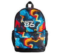 Next Sac à dos bleu / orange / rouge vif / noir, Taille One Size