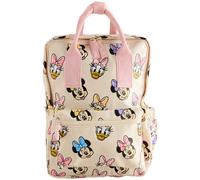Next Sac à dos 'Disney Minnie Mouse' jaune / pêche / noir / blanc, Taille One Size