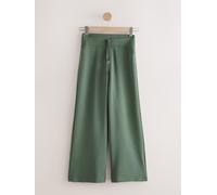 Next Sage Green Active Modal Supersoft Wide Leg Trousers