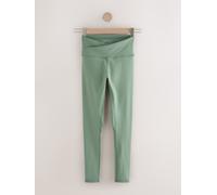 Next Sage Green Balance Wrap Front Yoga Leggings