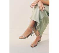 Next Sage Green Forever Comfort Bridesmaid Round Toe Low Heel Simple Sandals