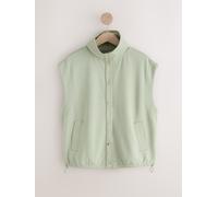 Next Sage Green Viscose Slinky Utility Jacket