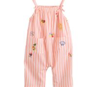 Next Salopette bleu roi / jaune foncé / orange clair / blanc, Taille 80