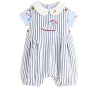 Next Salopette 'Cath Kidston' bleu / marine / bleu clair / rouge foncé, Taille 74