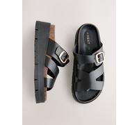 Next Sandales à bride en cuir avec boucle