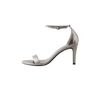 Next Pewter Forever Comfort Strappy Heeled Sandals
