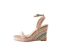 Next Sandales à lanières 'Forever Comfort®' beige / orange / corail, Taille 41,5-42