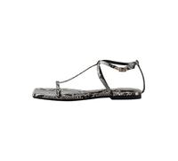 Next Sandales à lanières 'Forever Comfort' gris / gris argenté / noir, Taille 38