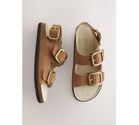 next Sandales à semelle intérieure à double bride Forever Comfort Brun EU 43 (UK 9)