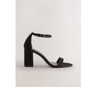 next Sandales à talons carrés Noir EU 37 (UK 4)