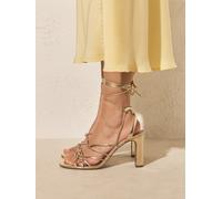 Next Sandales à talons hauts et brides Forever Comfort doré EU 42 (UK 8)