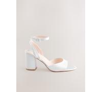 next Sandales de mariage à talon carré et bout rond Forever Comfort pâle EU 42 (UK 8)