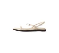 Next Bone Forever Comfort Square Toe Metal Trim Flatform Sandals