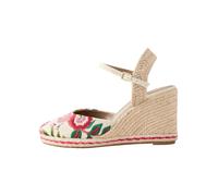 Next Sandales 'Forever Comfort' écru / vert / rose / rouge, Taille 39