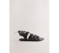 Next Sandales 'Forever Comfort® Ghillie' chocolat, Taille 41,5-42